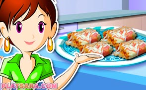Chicken Lasagna Roll-Ups