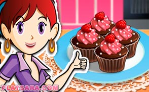Raspberry Chocolate Cupcakes